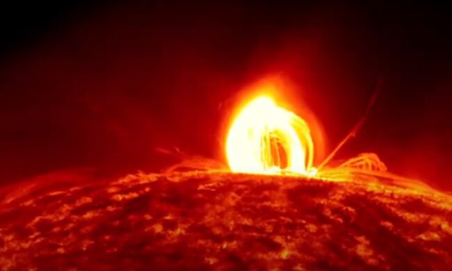 Вспышка на Солнце