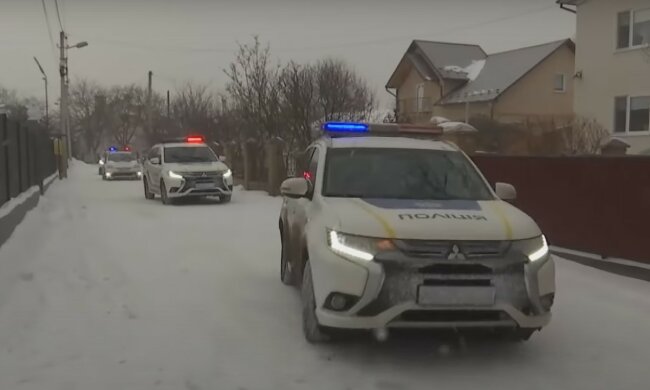 Поліція. Фото: скріншот YouTube-відео