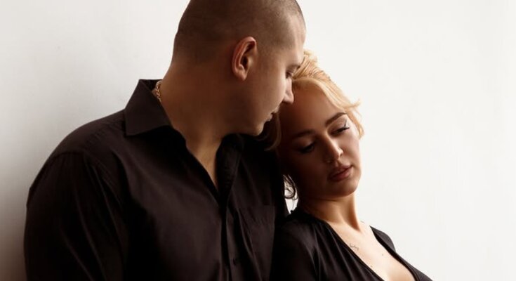 Інна Бєлєнь з нареченим, фото з соцмереж