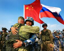Китайские и российские военные