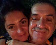 Оля Цибульська з батьком, фото із соцмереж