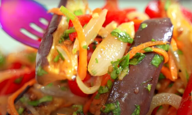 Баклажаны по-корейски