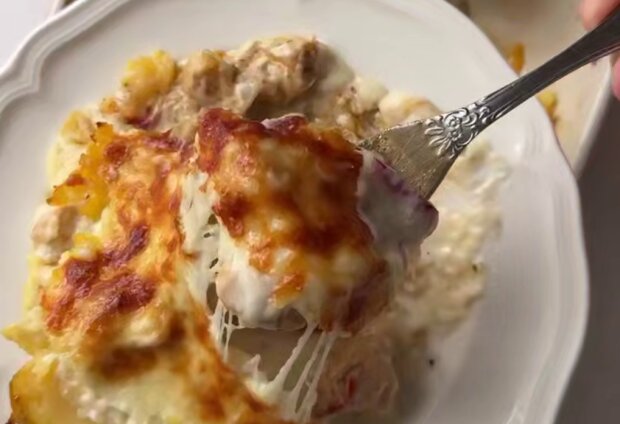 Куряча запіканка, кадр з відео