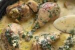 Курячі ніжки в сметанно-часниковому соусі, кадр з відео