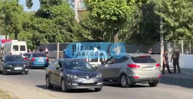 Скрін публікації Віталія Глаголи