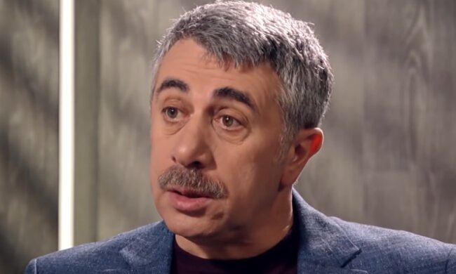 Евгений Комаровский. Скриншот с видео на Youtube