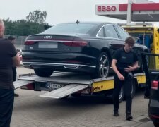 Конфискация авто в Германии: скрин с видео
