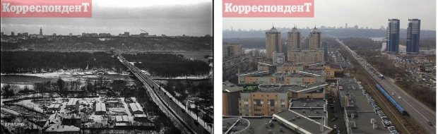 Тогда и сейчас. Фотопроект Киев, Павел Пащенко
