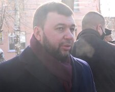 Главарь террористов "ДНР" Денис Пушилин. Скриншот с видео на Youtube