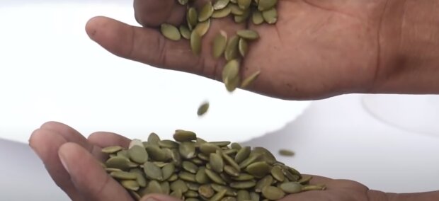 Гарбузове насіння: скрін з відео