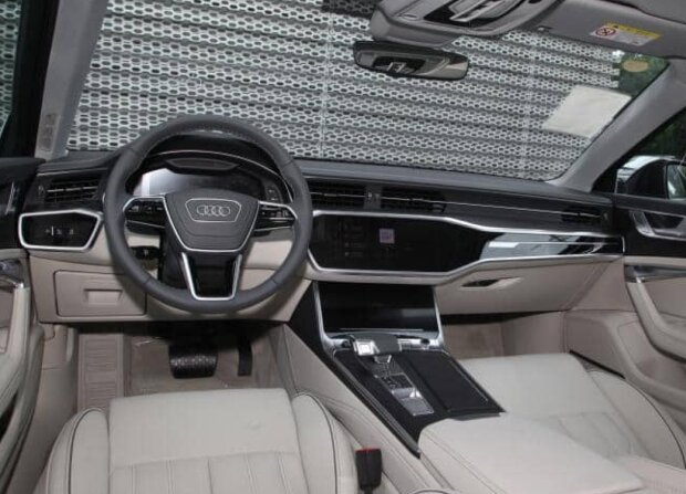 С непривычной решеткой: представлен новый Audi A6 2023. Фото