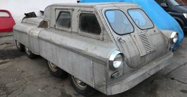 Уникальный советский автомобиль 8х8