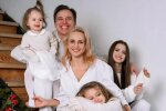 Лілія Ребрик з родиною, фото із соцмереж