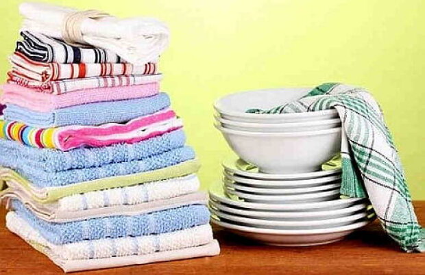 Когда исчерпаны все варианты: как вывести стойкие жирные пятна с кухонных полотенец