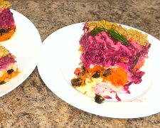 Салат "Диана", кадр из видео