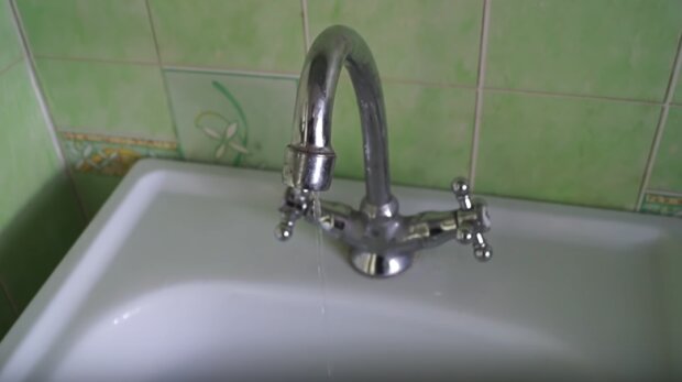 Отключение воды