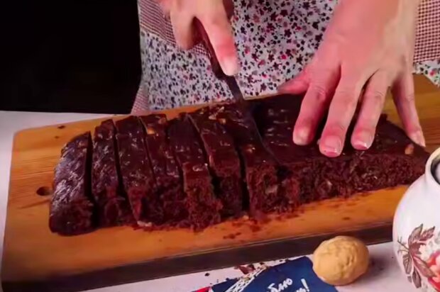 Шоколадно-медовая коврижка, кадр из видео