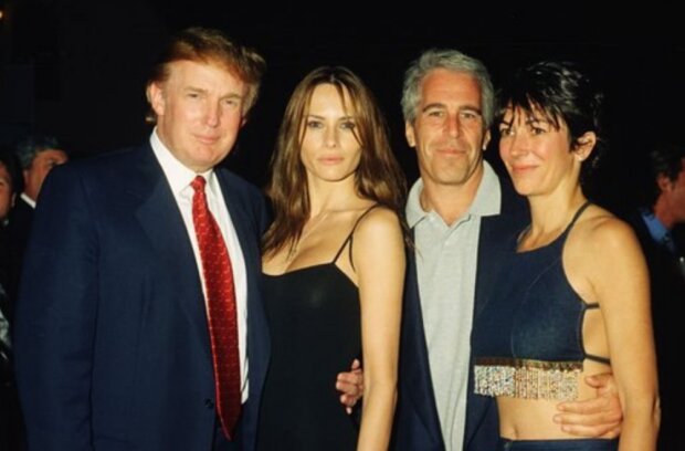 Дональд Трамп и Джеффри Эпштейн, фото из архивов