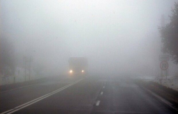 Машини розкидані трасою: під Полтавою сталася масштабна ДТП через сильний туман. Фото