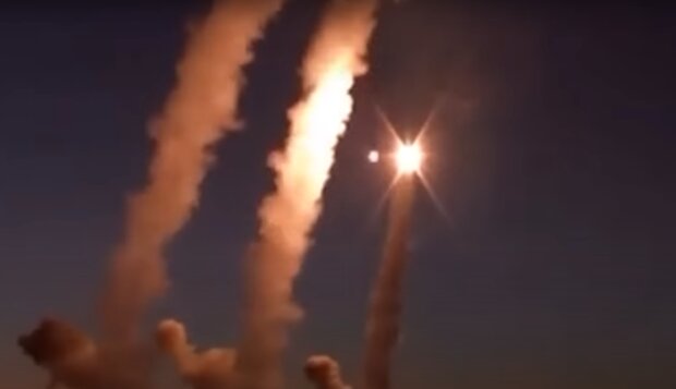 Запуск ракет: скрін з відео