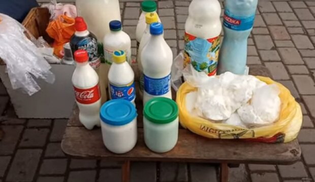 Молочні продукти з ринку