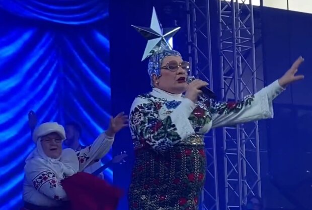 Вєрка Сердючка, кадр з відео