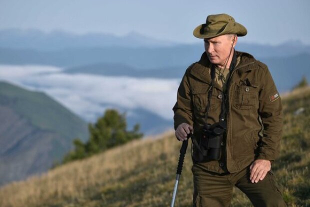 Владимир Путин на Алтае, фото: youtube.com