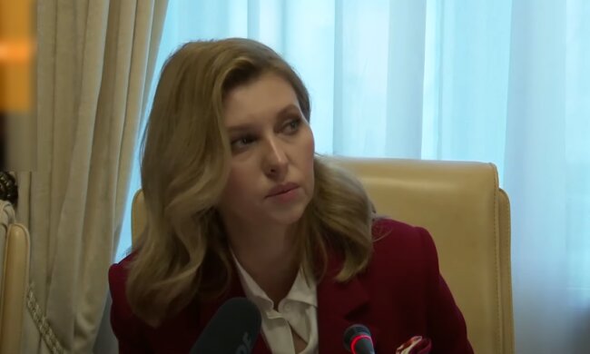Елена Зеленская. Скриншот с видео на Youtube
