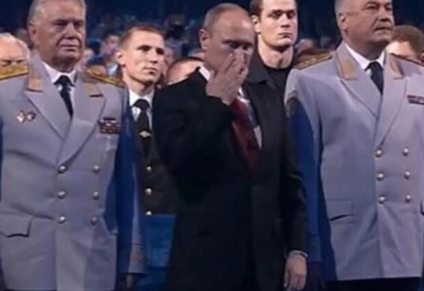Володимир Путін сльозу пустив, фото: youtube.com