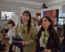 руководитель аппарата Подольской РГА Юлия Шпак и заместительница Галина Крылова