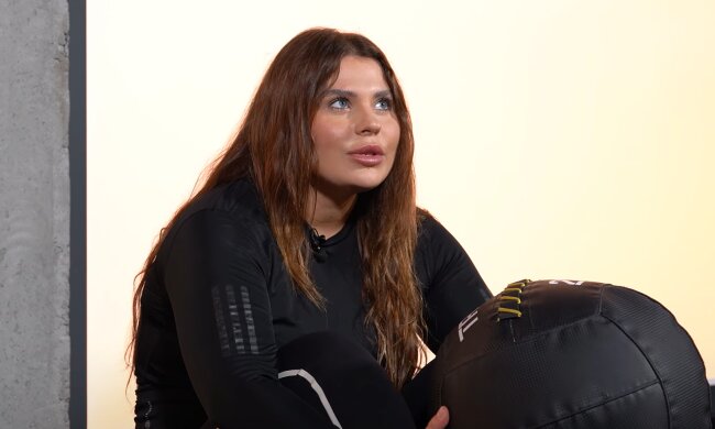 Александра Зарицкая, кадр из интервью