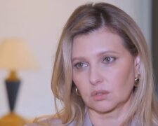 Олена Зеленська, кадр з інтерв'ю