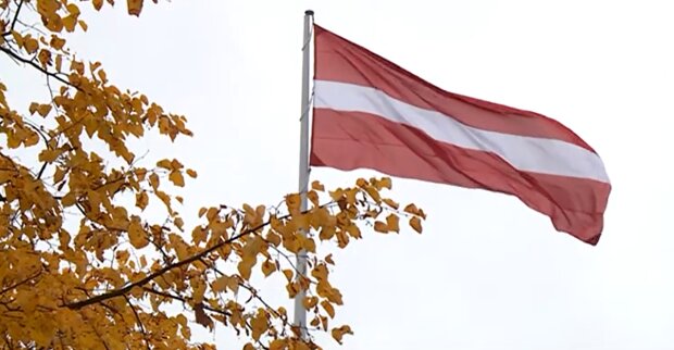 Флаг Латвии. Фото: YouTube