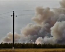 Взрыв воинской части в РФ. YouTube