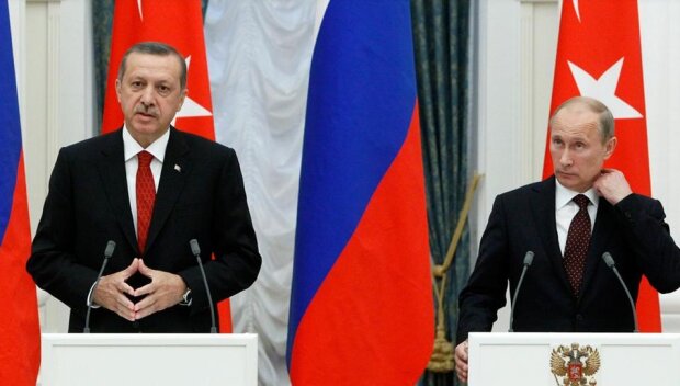 Володимир Путін та Реджеп Ердоган, фото: youtube.com