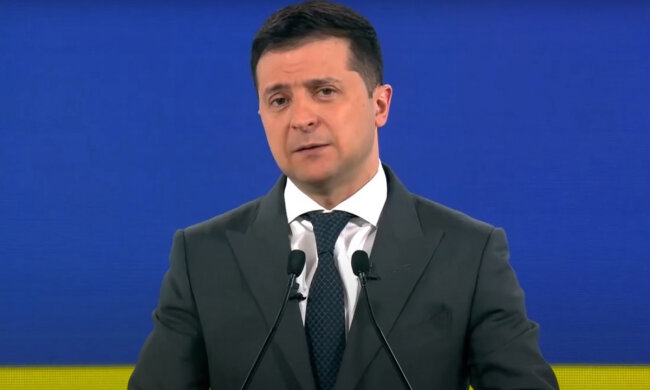 Президент Украины Владимир Зеленский. Фото: скриншот YouTube-видео.