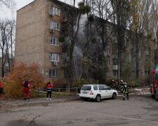 Оккупанты обстреляли жилые дома в Киеве ракетами