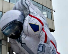 Надувная российская космонавтика. Фото: скриншот YouTube-видео.