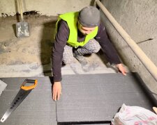 Утеплення підвалу, кадр з відео