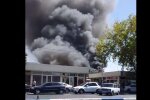 Адский взрыв в столице Армении: пылает торговый центр, дым виден за километры