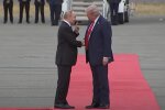 Володимир путін і Дональд Трамп, кадр з відео