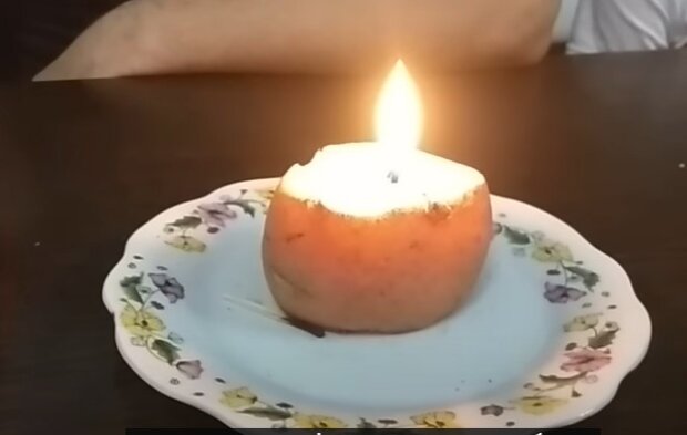 Горітиме весь день: як зробити перевірену свічку з картоплі та звичайної олії