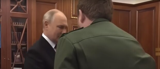 Путін і Кадиров: скрін з відео