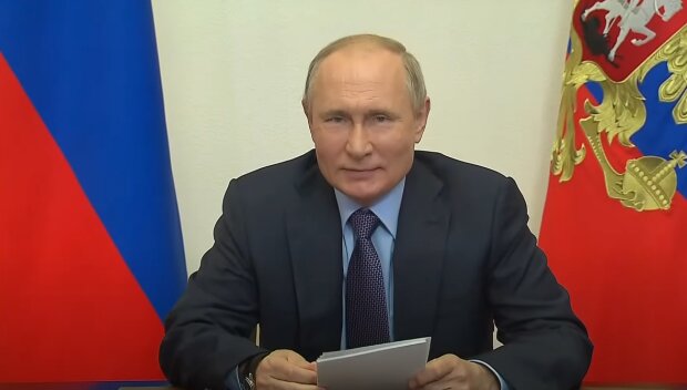 Володимир Путін. Скріншот з відео на Youtube