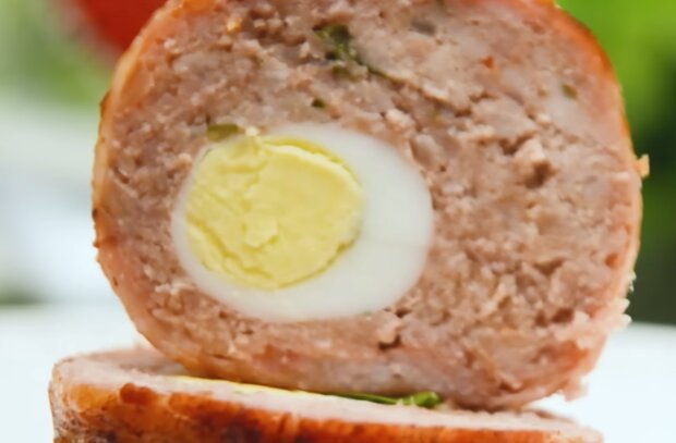 Мясные шарики-сюрприз, кадр из видео