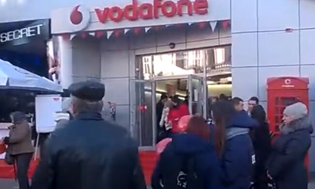 Vodafone. Фото: скріншот Youtube-відео