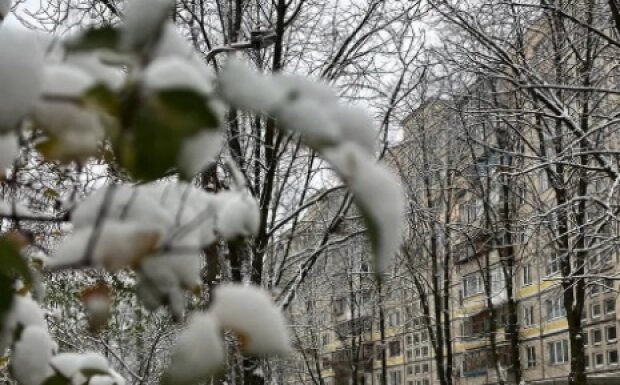 У Київ прийшла зима, фото: youtube.com