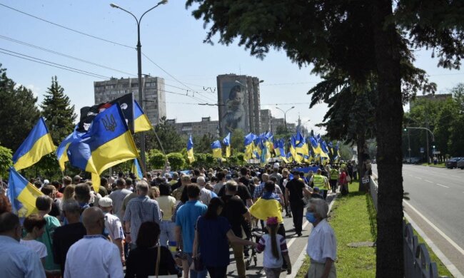 Сьома річниця визволення Маріуполя, фото: скріншот