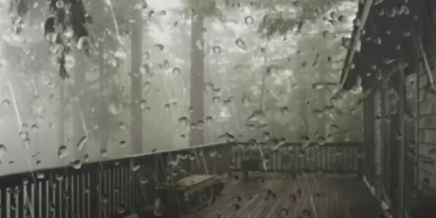 Дощ: скрін з відео