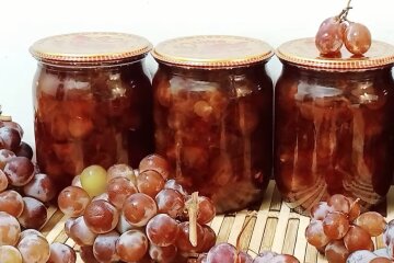 Рецепт нежного и ароматного джема из винограда. Фото: YouTube